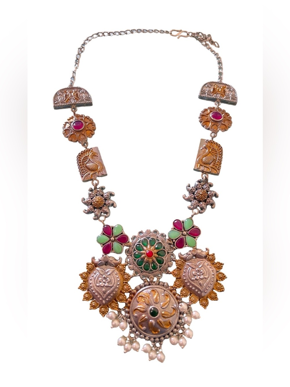 Brass Ethic Necklace Set
